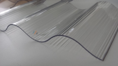 Lichtplatte Polycarbonat Wellenprofil - NO DROP 