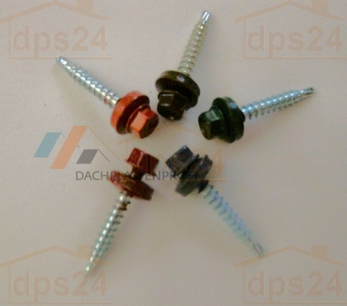 Stahlblechplatten Befestigungsmaterial Dach + Wand 
