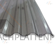 Lichtplatte Acryl Perlgrim Trapezprofil 
