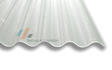 Lichtplatte Acryl 3 mm C-Struktur gekräuselt 