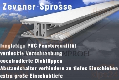 Verlegeprofil Zevener Sprosse f. Stegplatten 