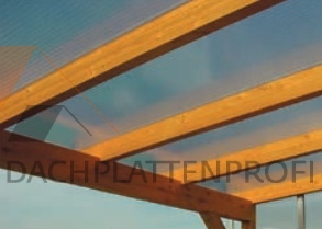 Stegplatte MARLON® Fachwerkplatte 16 mm PC glasklar 