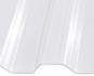 Lichtplatte PVC hagelfest Trapez-/Spundwandprofil blendfrei 