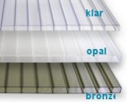 Stegdoppelplatte opal 