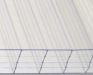 Stegfünffachplatte Polycarbonat HOHE Wärmedämmung glasklar 